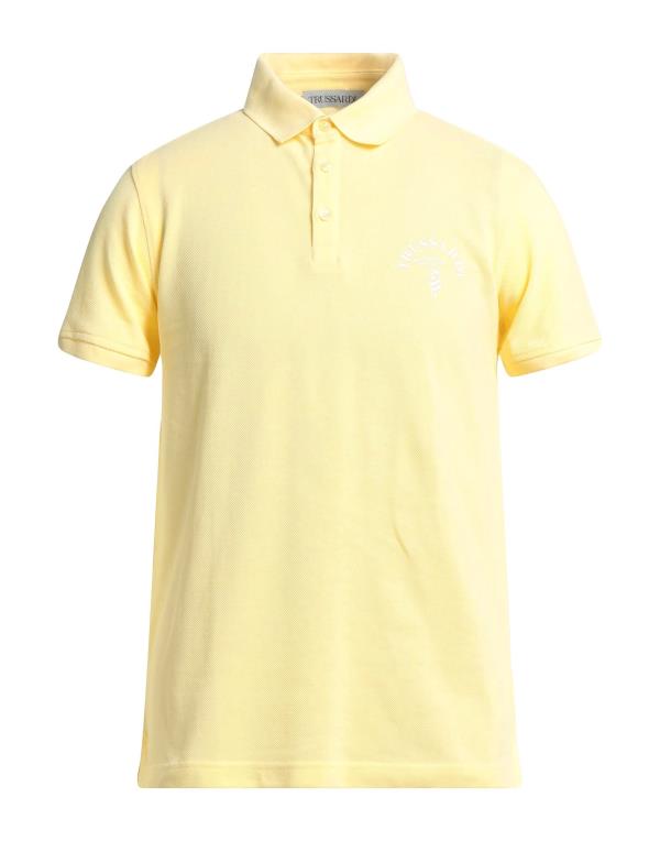 国内外の人気が集結 トラサルディ メンズ ポロシャツ トップス Polo shirt Yellow 