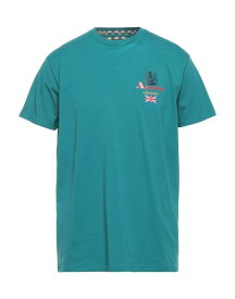 【送料無料】 アクアスキュータム メンズ Tシャツ トップス T-shirt Deep jade