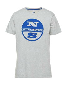 【送料無料】 ノースセール メンズ Tシャツ トップス T-shirt Grey