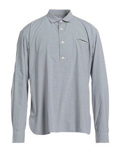 �e�B���g���A �}�b�e�B �����Y �g�b�v�X �V���c TINTORIA MATTEI 954 �`�F�b�N���V���c Gray �O���[