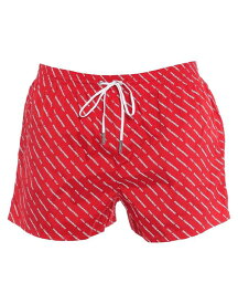 【送料無料】 ディースクエアード メンズ ハーフパンツ・ショーツ 水着 Swim shorts Brick red