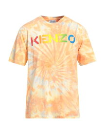 【送料無料】 ケンゾー メンズ Tシャツ トップス T-shirt Orange