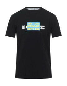 【送料無料】 ビッケンバーグス メンズ Tシャツ トップス T-shirt Black