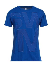 【送料無料】 モスキーノ メンズ Tシャツ トップス T-shirt Bright blue