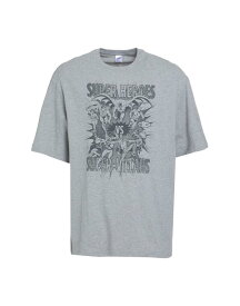 【送料無料】 リーボック メンズ Tシャツ トップス T-shirt Grey
