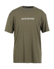 【送料無料】 リュー・ジョー メンズ Tシャツ トップス T-shirt Military green