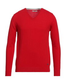 【送料無料】 ガウディ メンズ ニット・セーター アウター Sweater Red