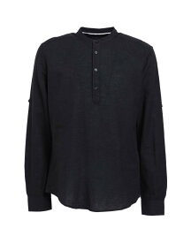 【送料無料】 オンリーアンドサンズ メンズ シャツ トップス Solid color shirt Black
