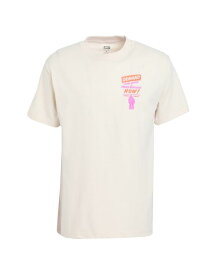 【送料無料】 オベイ メンズ Tシャツ トップス T-shirt Ivory
