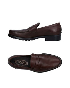 �g�b�Y �����Y �V���[�Y �X���b�|���E���[�t�@�[ TOD'S ���J�V�� Dark Brown �u���E��