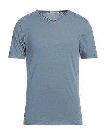 【送料無料】 ベルウッド メンズ Tシャツ トップス T-shirt Slate blue