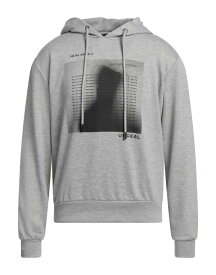 【送料無料】 コスチュームナショナル メンズ パーカー・スウェット フーディー アウター Hooded sweatshirt Light grey