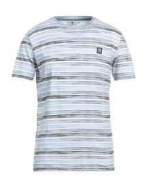【送料無料】 ガルシア メンズ Tシャツ トップス T-shirt Light blue