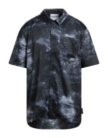 【送料無料】 ハンコペンハーゲン メンズ シャツ トップス Patterned shirt Steel grey