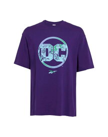 【送料無料】 リーボック メンズ Tシャツ トップス T-shirt Purple