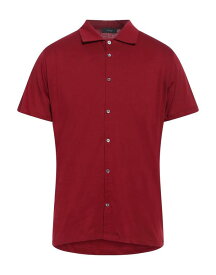 【送料無料】 カオス メンズ シャツ トップス Solid color shirt Burgundy