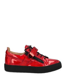 【送料無料】 ジュゼッペザノッティ メンズ スニーカー シューズ Sneakers Red