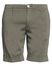 【送料無料】 ヤコブ コーエン メンズ ハーフパンツ・ショーツ ボトムス Shorts & Bermuda Military green