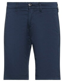 【送料無料】 ゲス メンズ ハーフパンツ・ショーツ ボトムス Shorts & Bermuda Navy blue