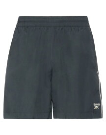 【送料無料】 リーボック メンズ ハーフパンツ・ショーツ ボトムス Shorts & Bermuda Black