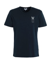 【送料無料】 ウール リッチ メンズ Tシャツ トップス T-shirt Navy blue