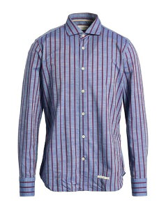 �e�B���g���A �}�b�e�B �����Y �g�b�v�X �V���c TINTORIA MATTEI 954 �X�g���C�v���V���c Blue Gray �O���[