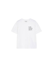 【送料無料】 フレーム メンズ Tシャツ トップス T-shirt White