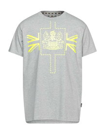 【送料無料】 アクアスキュータム メンズ Tシャツ トップス T-shirt Light grey
