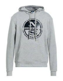 【送料無料】 ノースセール メンズ パーカー・スウェット アウター Hooded sweatshirt Grey