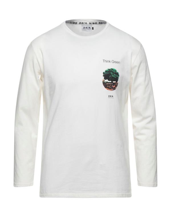  ヴェルナ メンズ Tシャツ トップス T-shirt Ivory