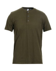 【送料無料】 アスペジ メンズ Tシャツ トップス T-shirt Military green