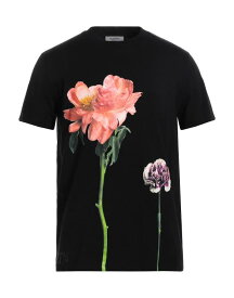 【送料無料】 ヴァレンティノ メンズ Tシャツ トップス T-shirt Black