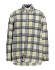 【送料無料】 ジル・サンダー メンズ シャツ チェックシャツ トップス Checked shirt Grey