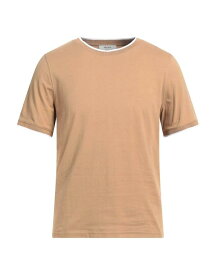 【送料無料】 アルファス テューディオ メンズ Tシャツ トップス T-shirt Camel