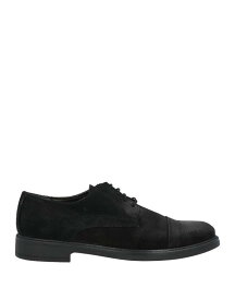 【送料無料】 ティーエスディ12 メンズ スリッポン・ローファー シューズ Laced shoes Black