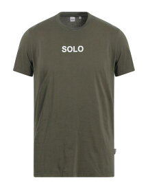【送料無料】 アスペジ メンズ Tシャツ トップス T-shirt Military green