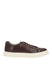 【送料無料】 サントーニ メンズ スニーカー シューズ Sneakers Dark brown