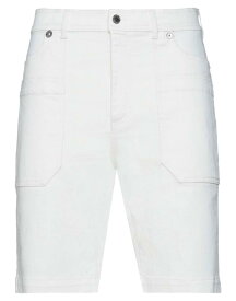 【送料無料】 ニールバレット メンズ ハーフパンツ・ショーツ ボトムス Denim shorts White