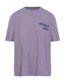 【送料無料】 ラングラー メンズ Tシャツ トップス T-shirt Light purple