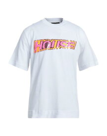 【送料無料】 ハウスオブホーランド メンズ Tシャツ トップス T-shirt White