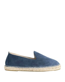 【送料無料】 マネビ メンズ スリッポン・ローファー シューズ Espadrilles Navy blue