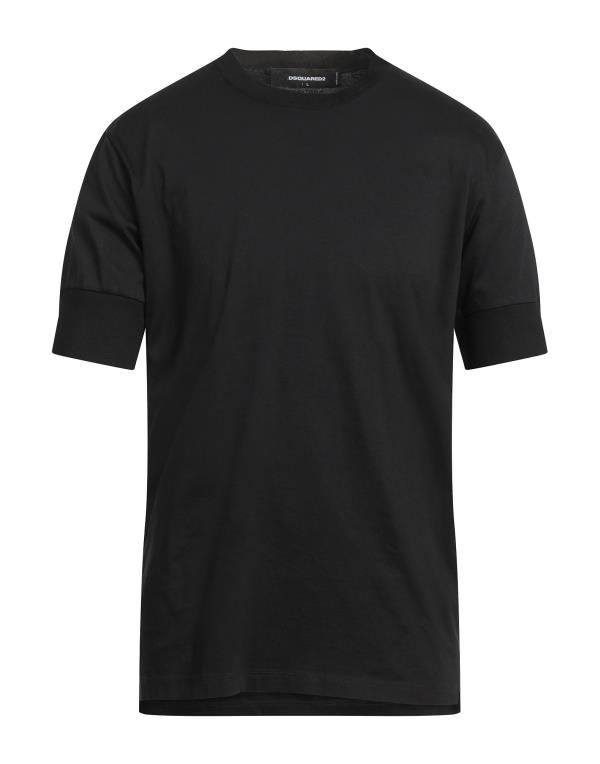  ディースクエアード メンズ Tシャツ トップス T-shirt Black