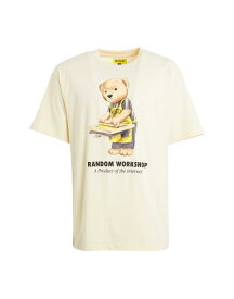 【送料無料】 マーケット メンズ Tシャツ トップス T-shirt Ivory