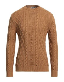 【送料無料】 ティーエスディ12 メンズ ニット・セーター アウター Sweater Camel