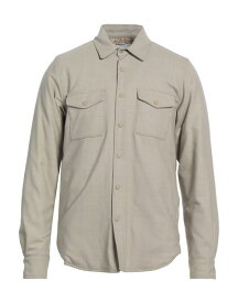 【送料無料】 アスペジ メンズ シャツ トップス Solid color shirt Light grey