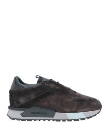 【送料無料】 サントーニ メンズ スニーカー シューズ Sneakers Dark brown