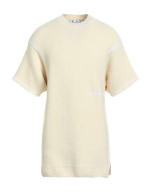 【送料無料】 オフホワイト メンズ ニット・セーター アウター Sweater Ivory