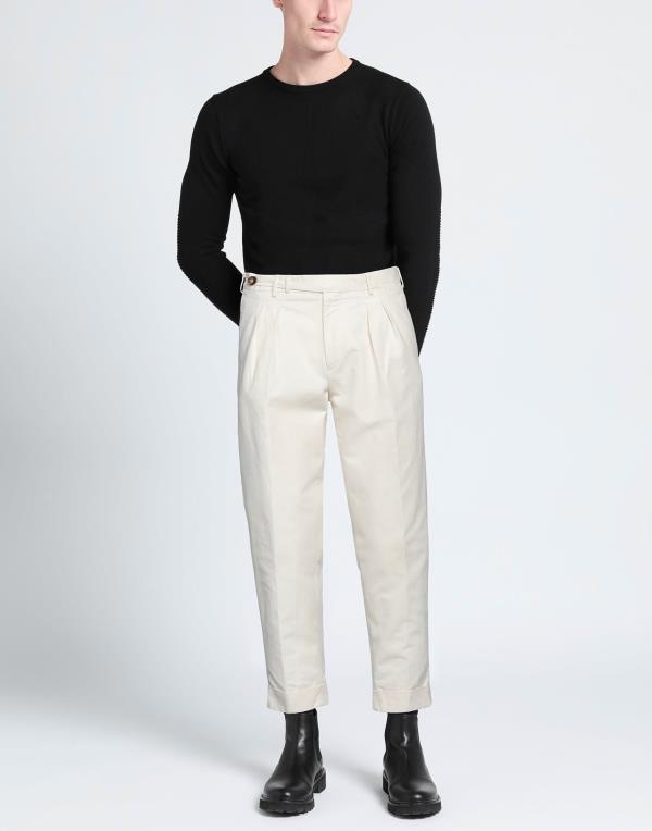 日本製PTトリノ メンズ カジュアルパンツ ボトムス Casual pants Cream ズボン・パンツ