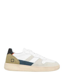 【送料無料】 デイト メンズ スニーカー シューズ Sneakers White