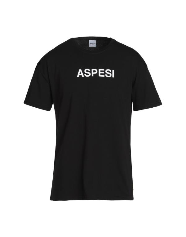【送料無料】 アスペジ メンズ Tシャツ トップス T-shirt Black